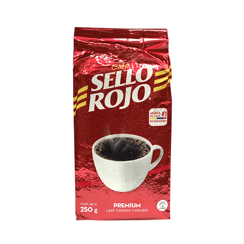CAFÉ MOLIDO SELLO ROJO