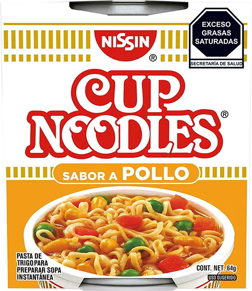 SOPA INSTANTÁNEA NISSIN POLLO
